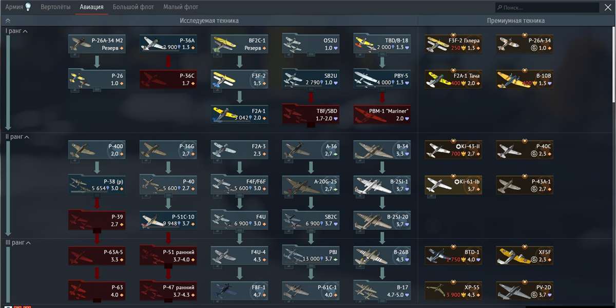 продажа аккаунта к игре War Thunder